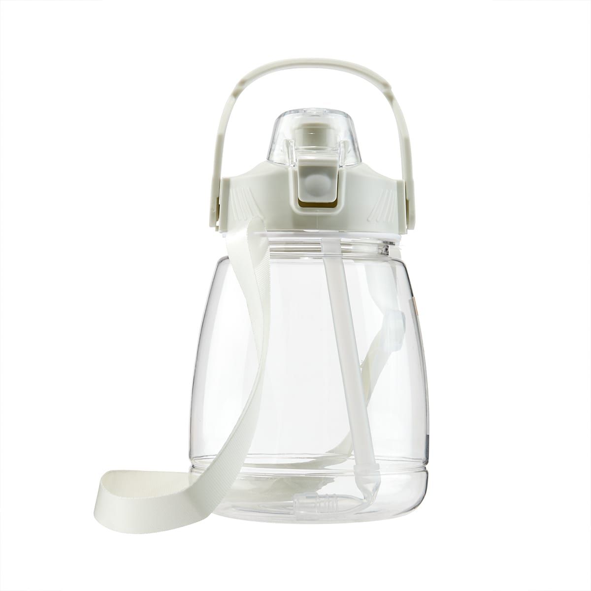 1.4L Flip Lid Drink Bottle With Strap