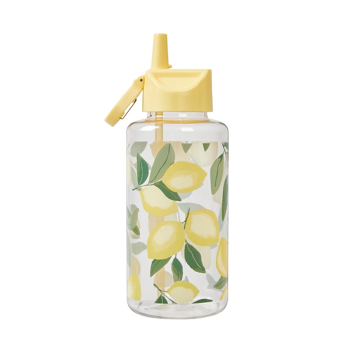 1L Lemons Cylinder Drink Bottle