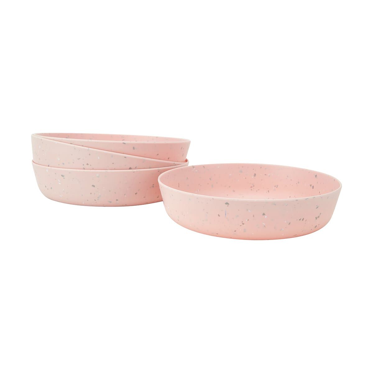 4 Pack Terrazzo Look Bowls