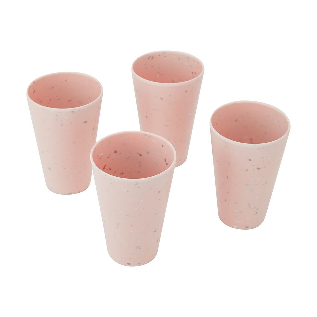 4 Terrazzo Look Tumblers