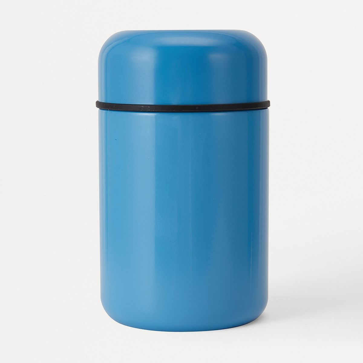 350ml Blue Lunch Flask with Spoon