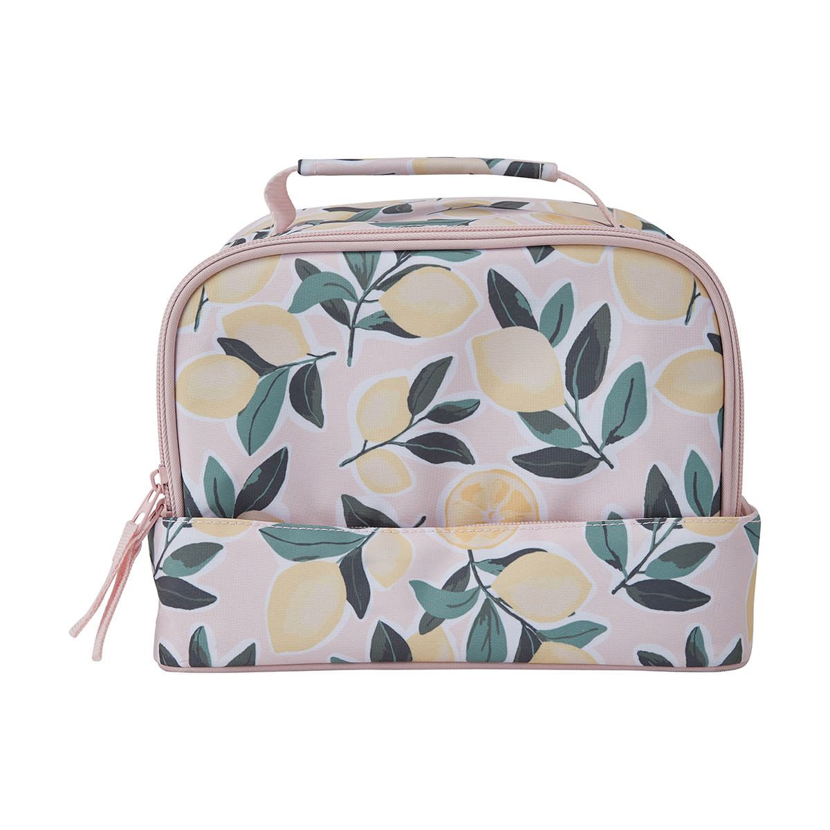 Lemons Insulated Twin Deck Lunch Bag