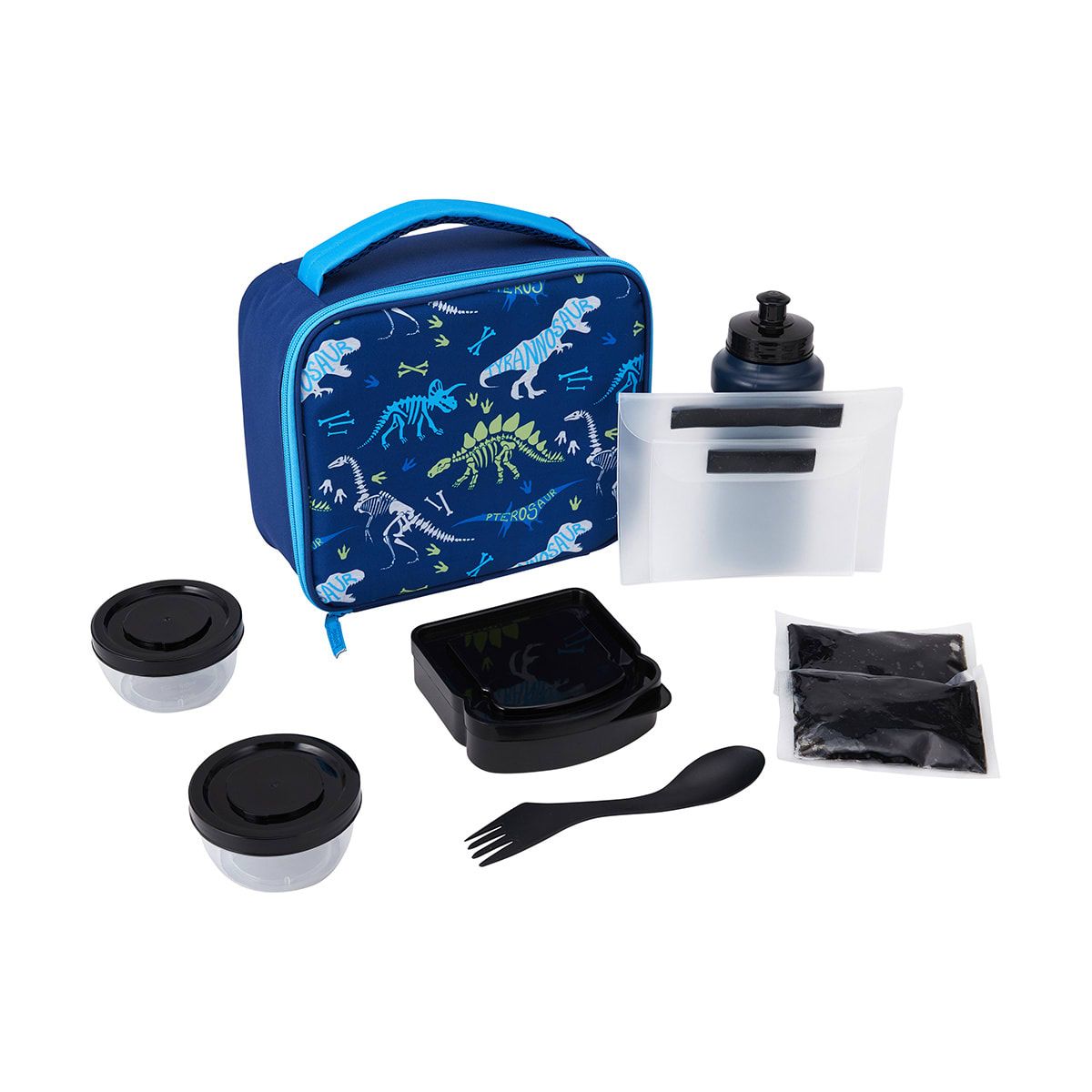 10 Piece Lunch Set - Dino