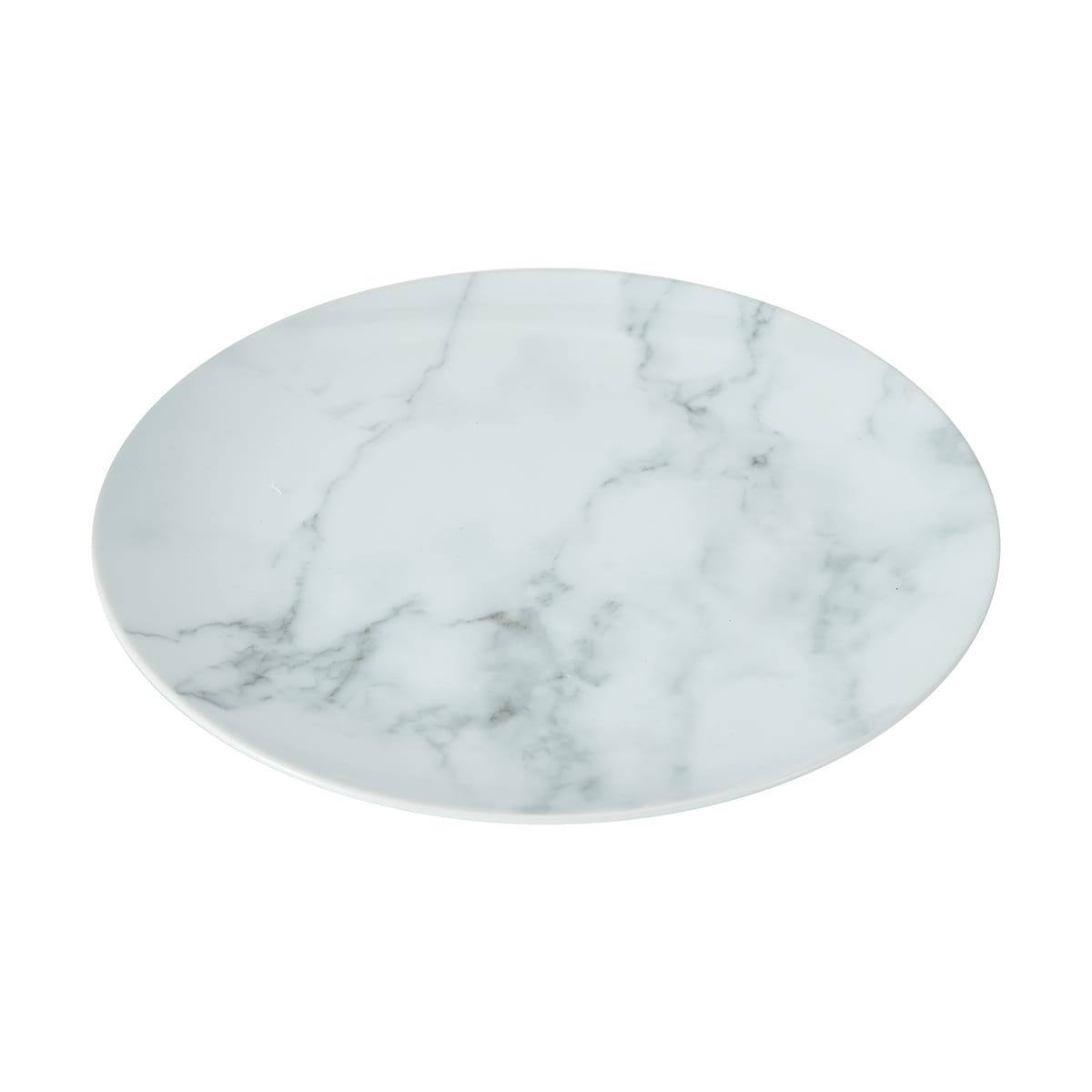 Marble Look Dinner Plate
