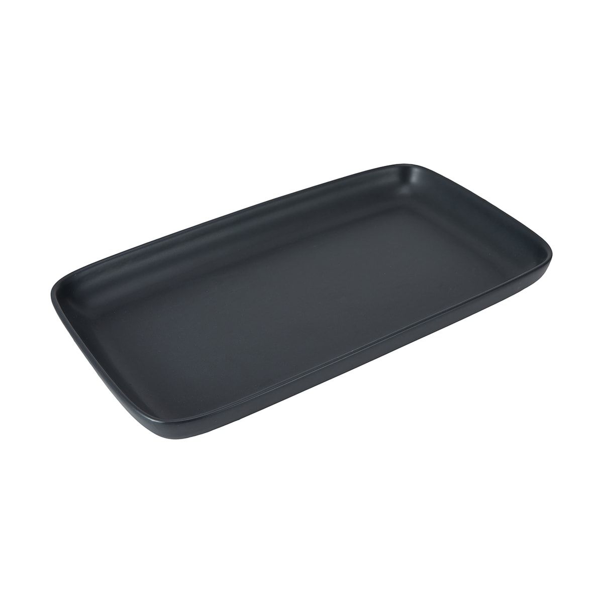 Matte Black Serving Platter