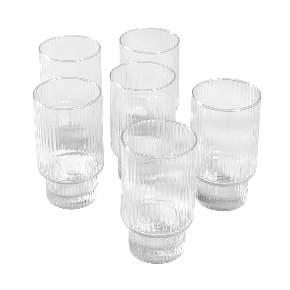 6 Linear Hiball Glasses