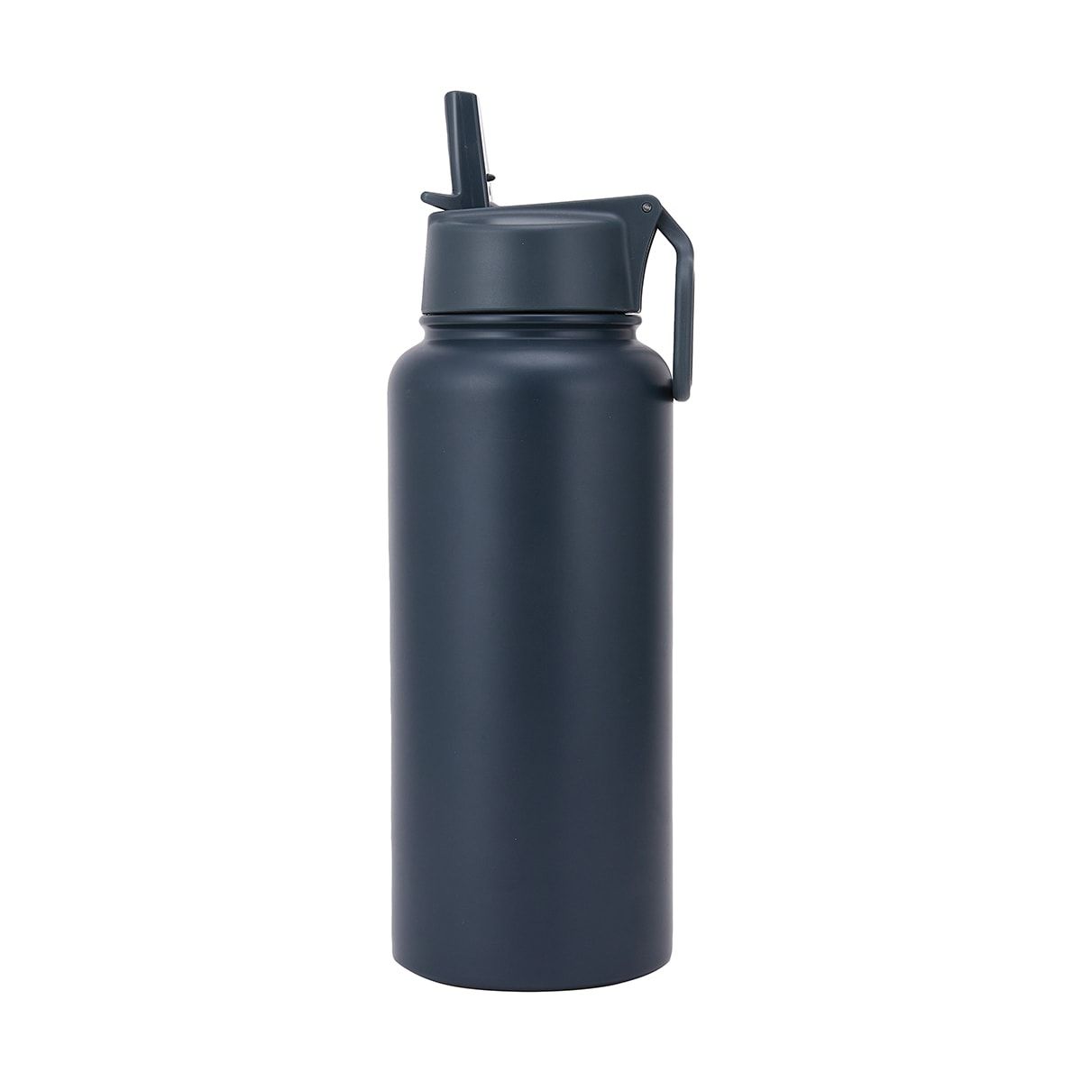 960ml Slate Double Wall Insulated Cylinder Drink Bottle