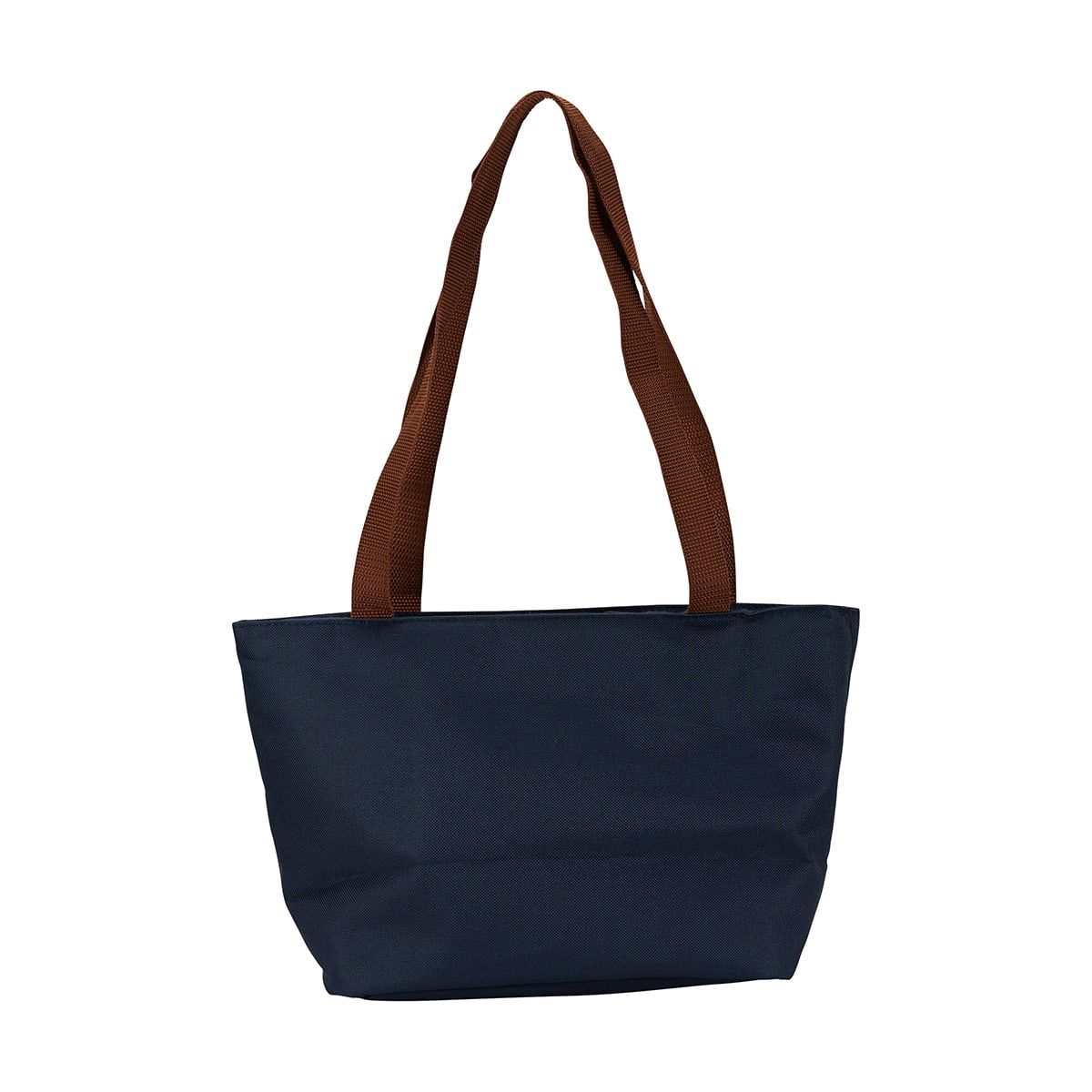 Navy Lunch Tote Bag
