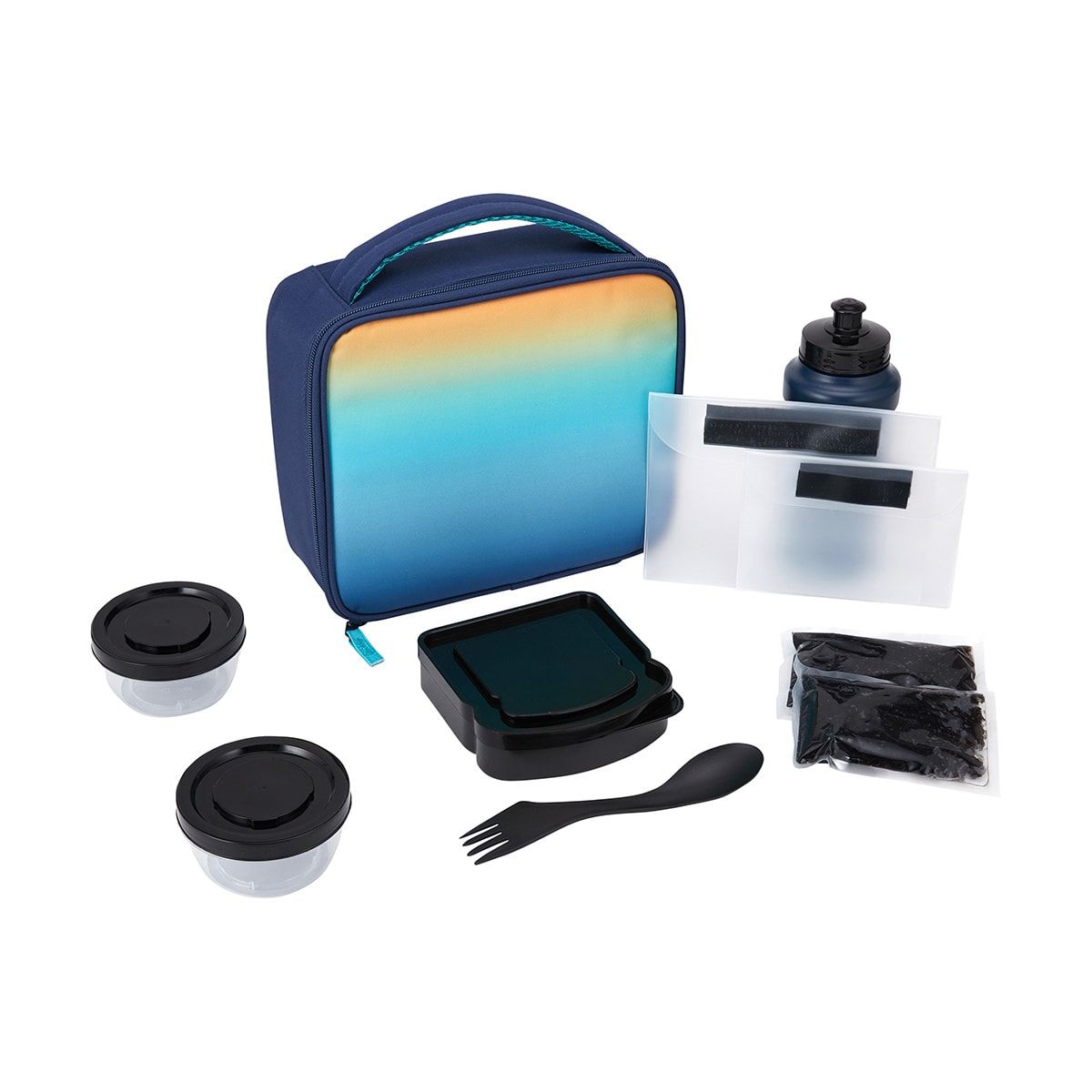 10 Piece Lunch Set - Ombre