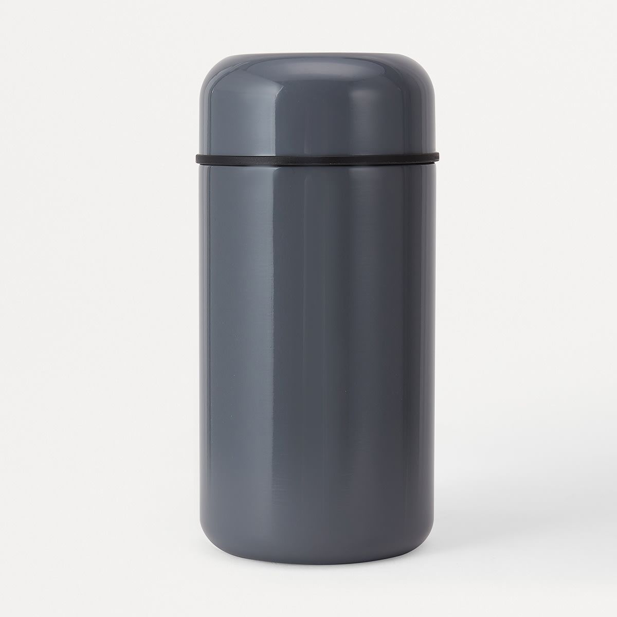 500ml Grey Lunch Flask with Spoon