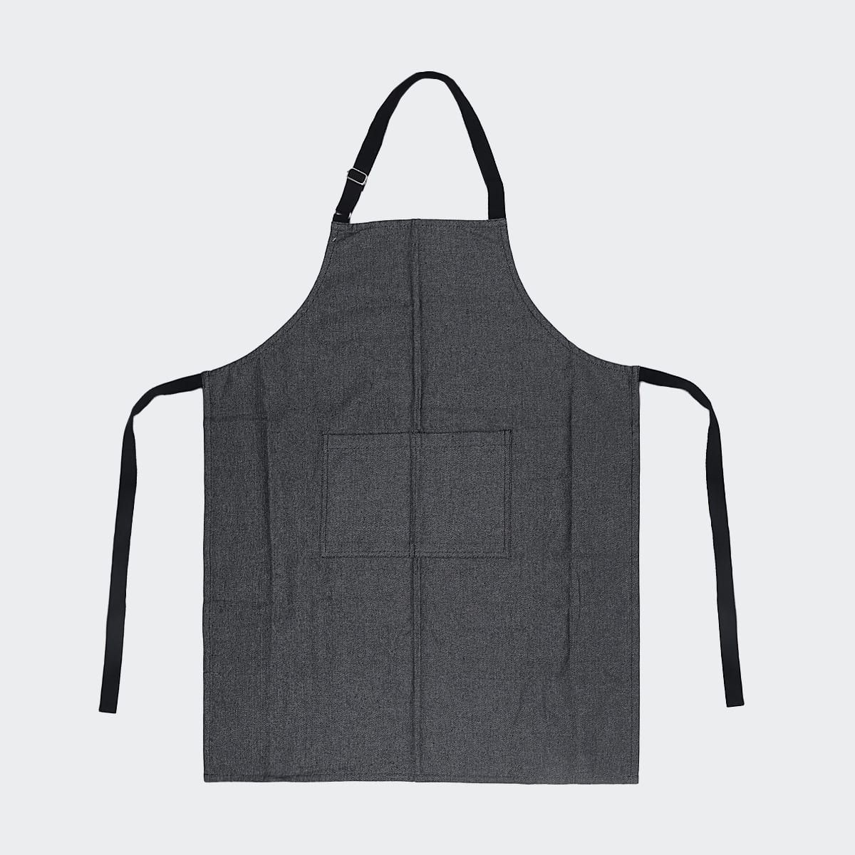 Black Chambray Apron