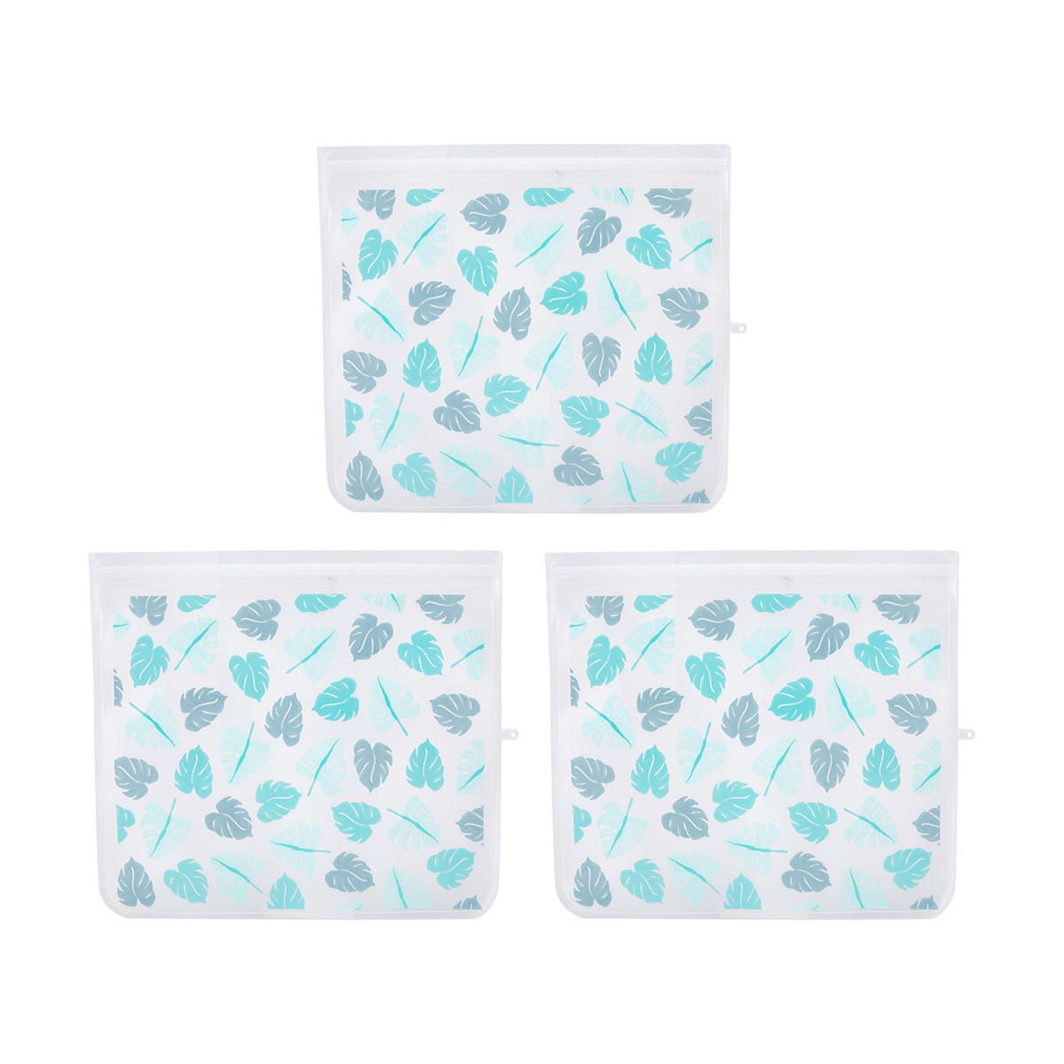3 Pack Large Tropical Snack Pouches