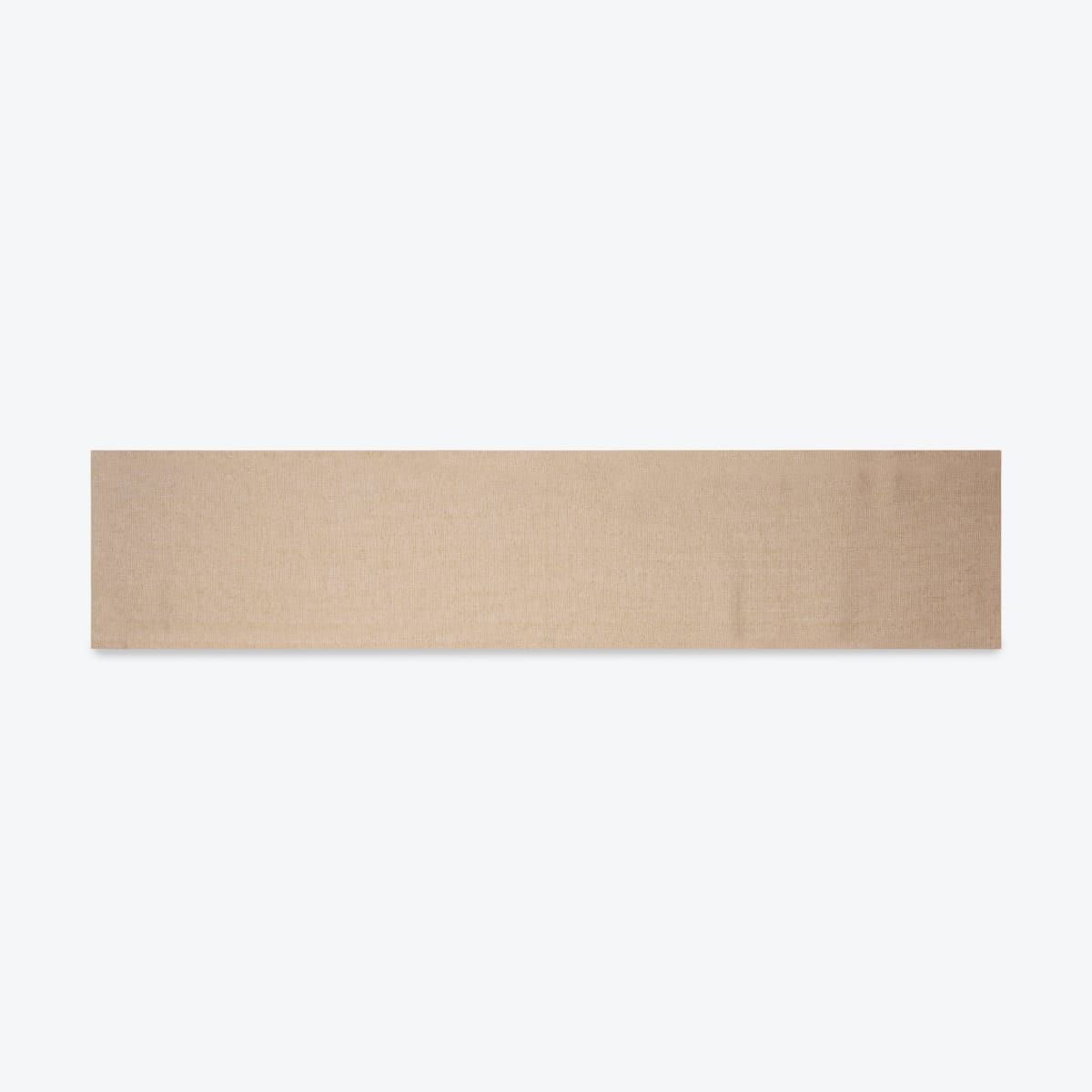 Natural Ribbed Table Runner