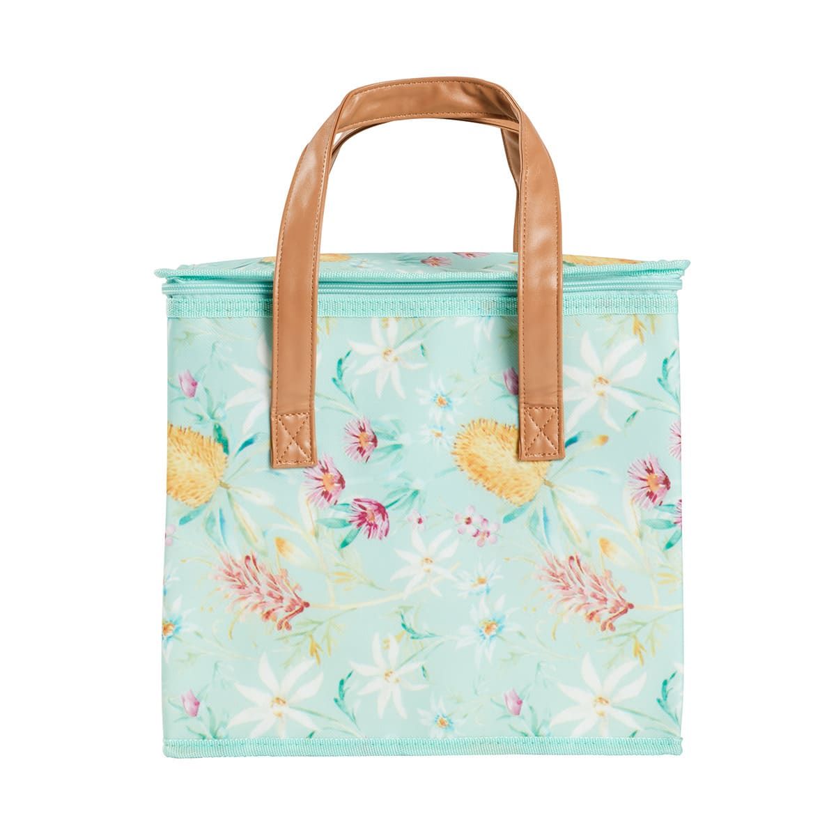 Banksia Floral Large Insulated Collapsible Lunch Bag