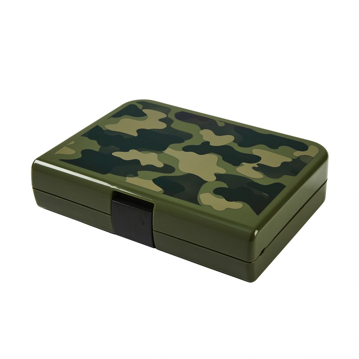Camo Bento Snack Box with Fork