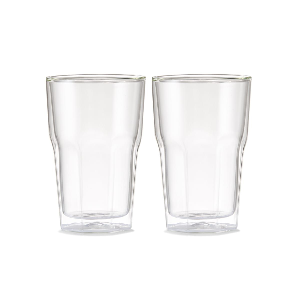 2 Double Wall Cafe Glasses