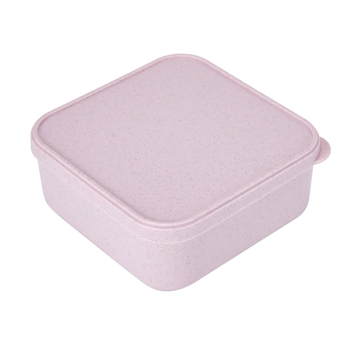 Pink Wheat Straw Sandwich Box