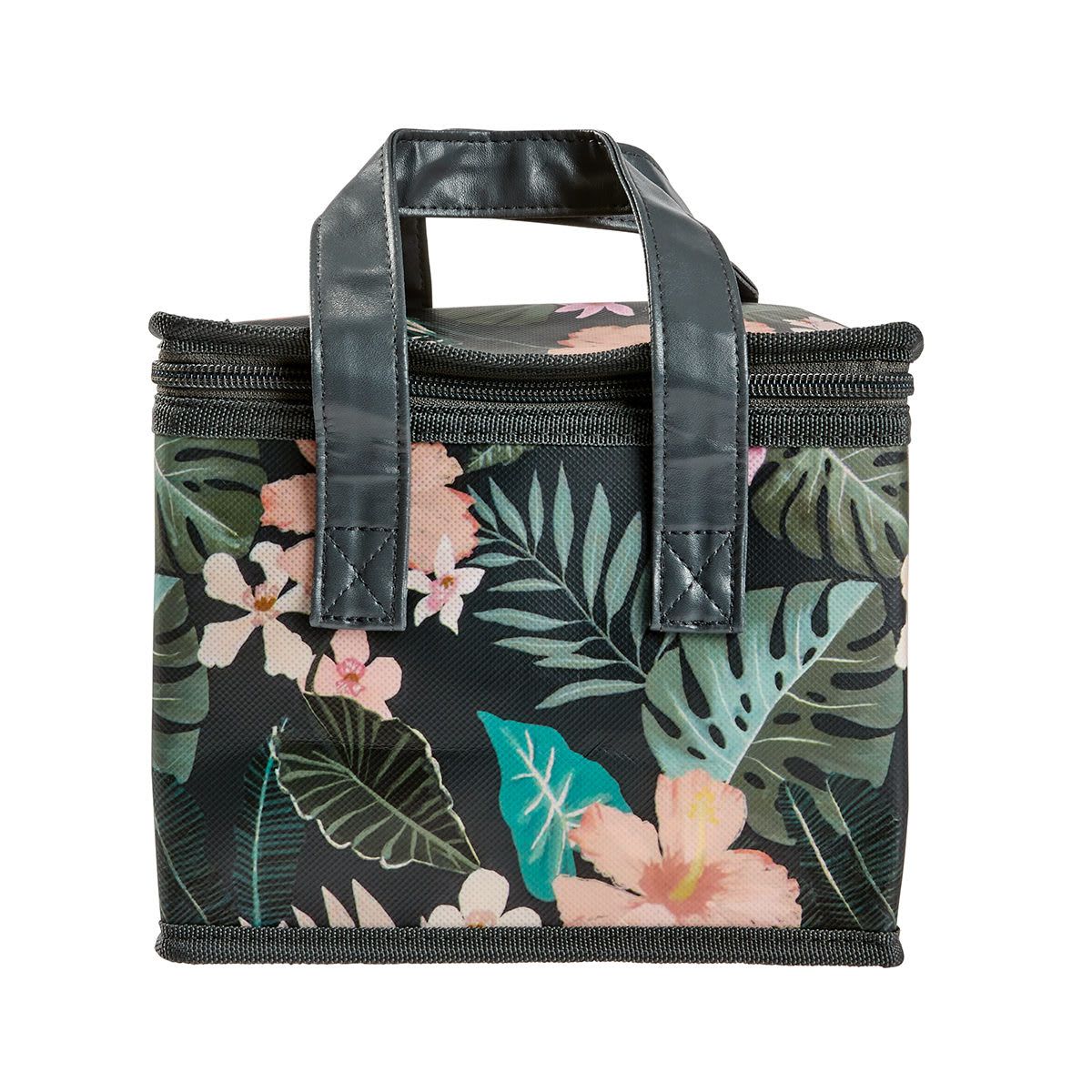 Hibiscus Insulated Collapsible Lunch Bag