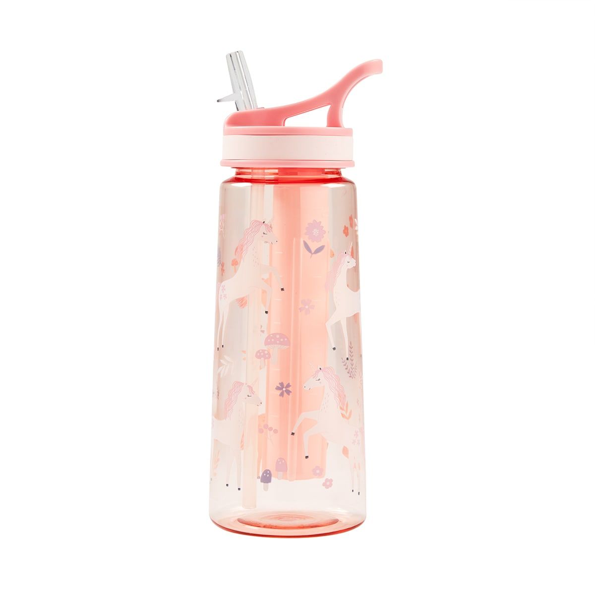 650ml Unicorns Flared Drink Bottle