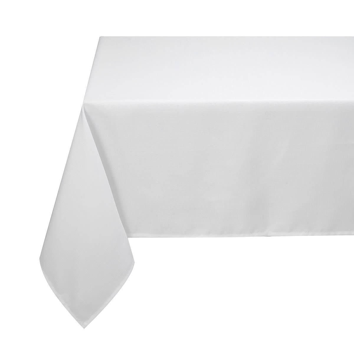 Cafe White Tablecloth