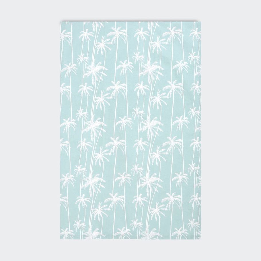 Coastal Palm Tea Towel