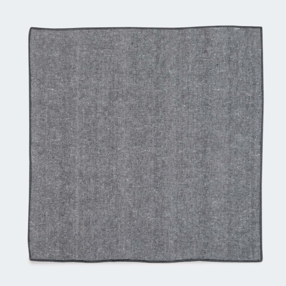 2 Pack Recycled Cotton Charcoal Napkins