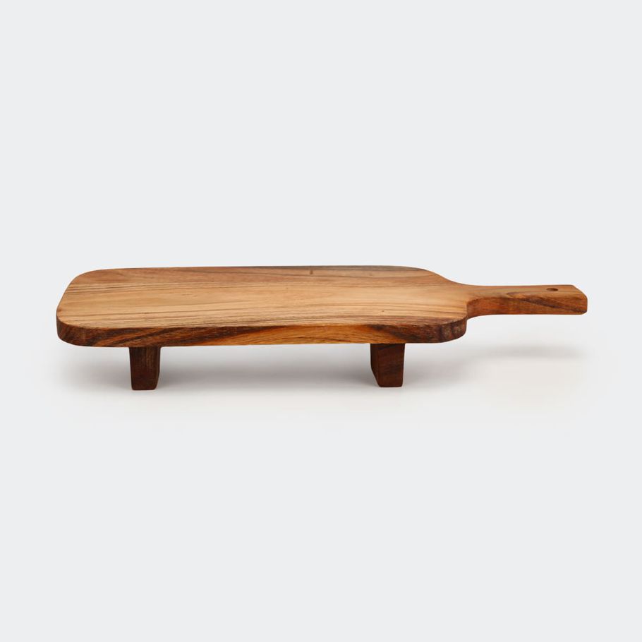 Natural Serving Board On Legs