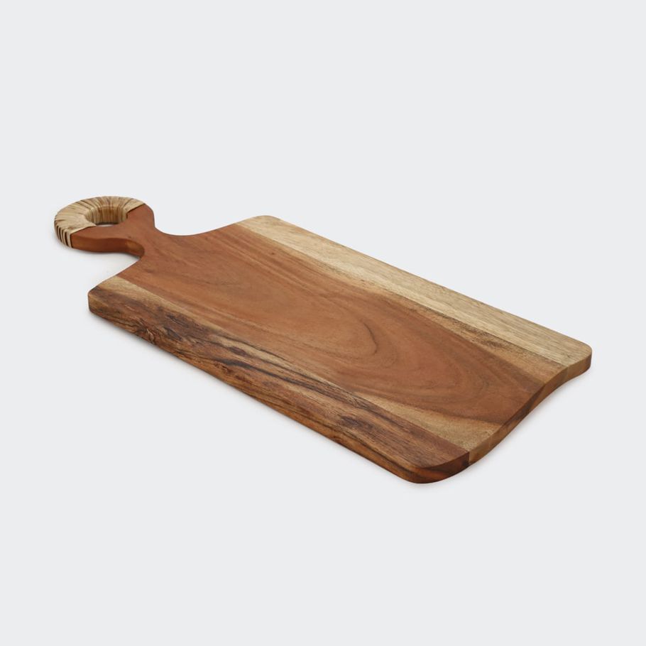 Curved Serving Board with Handle