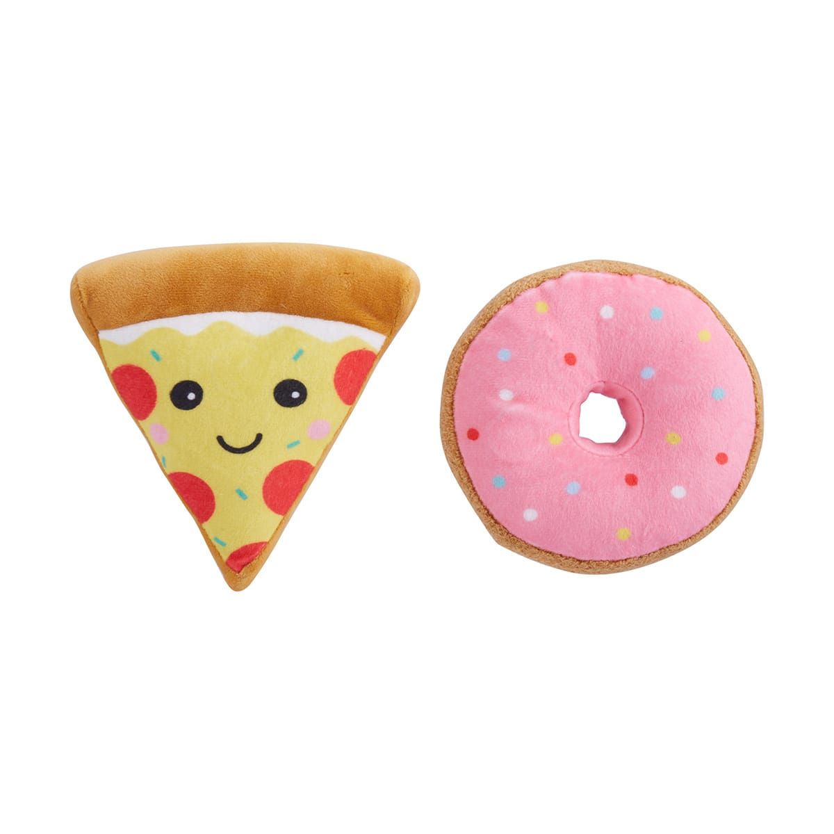 Pet Toy Plush Food - Assorted