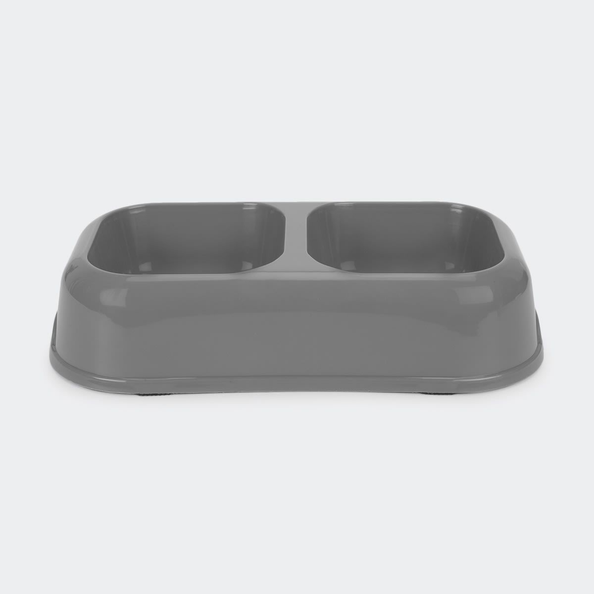 Pet Bowl Twin Plastic