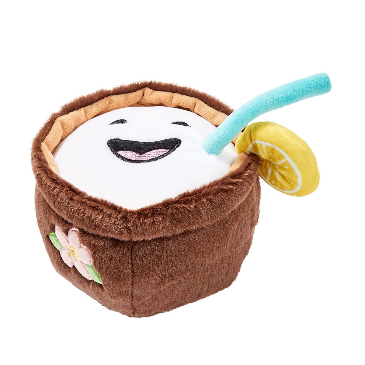 Dog Toy Plush Summer Drink