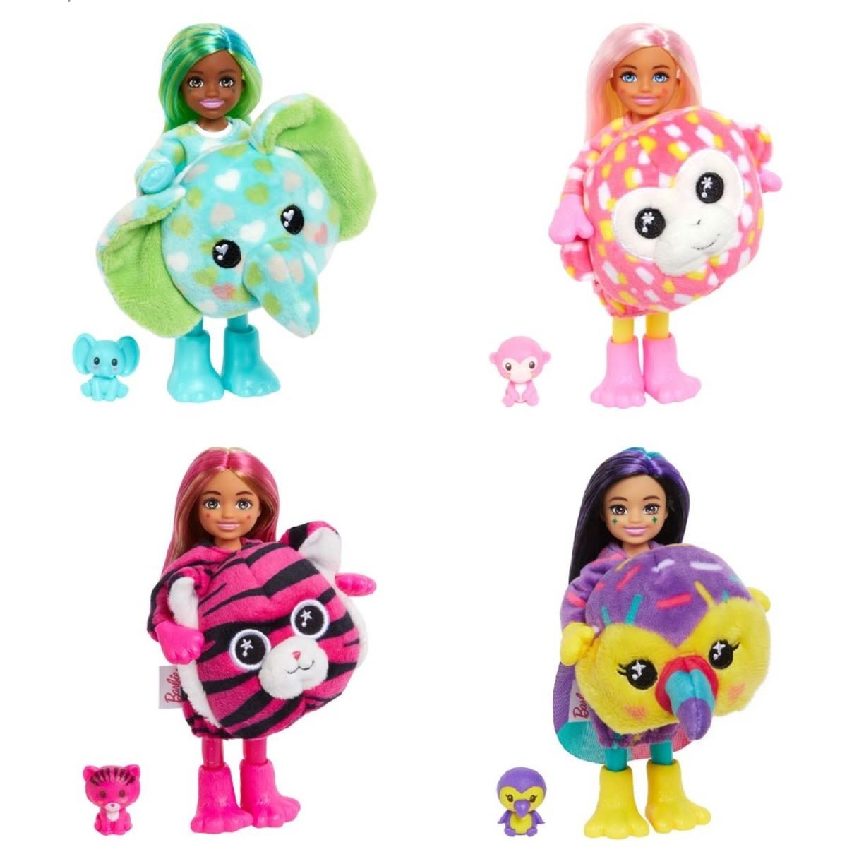 Barbie Cutie Reveal Jungle Series Chelsea Doll - Assorted