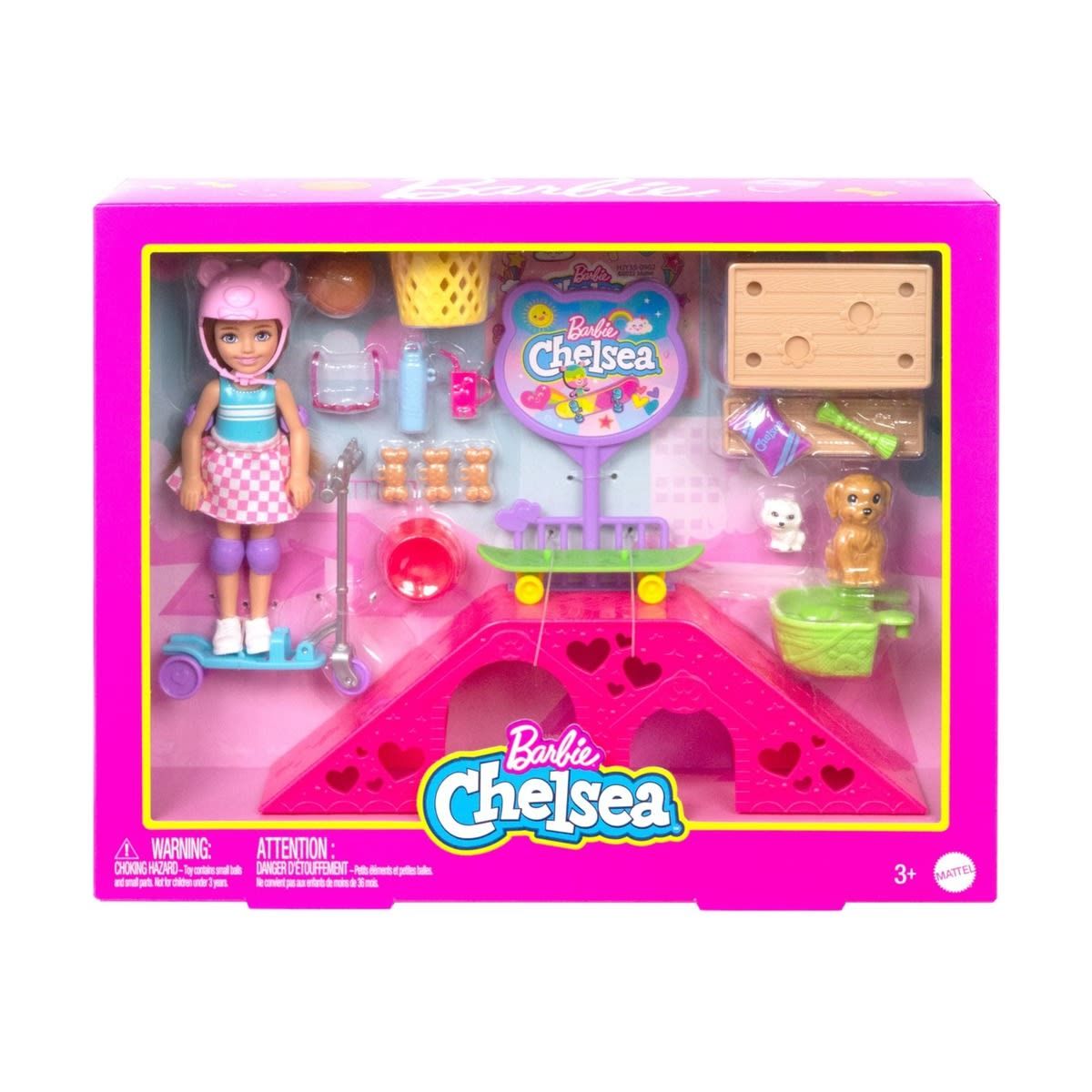 Barbie Chelsea Skatepark Playset
