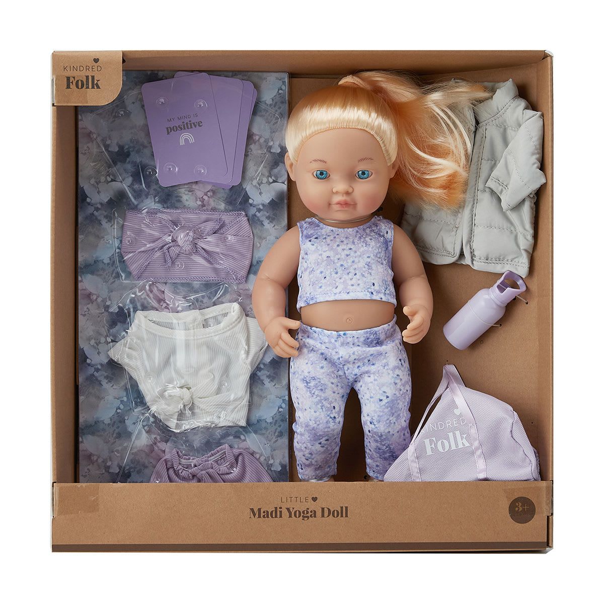 Kindred Folk Little Madi Yoga Doll