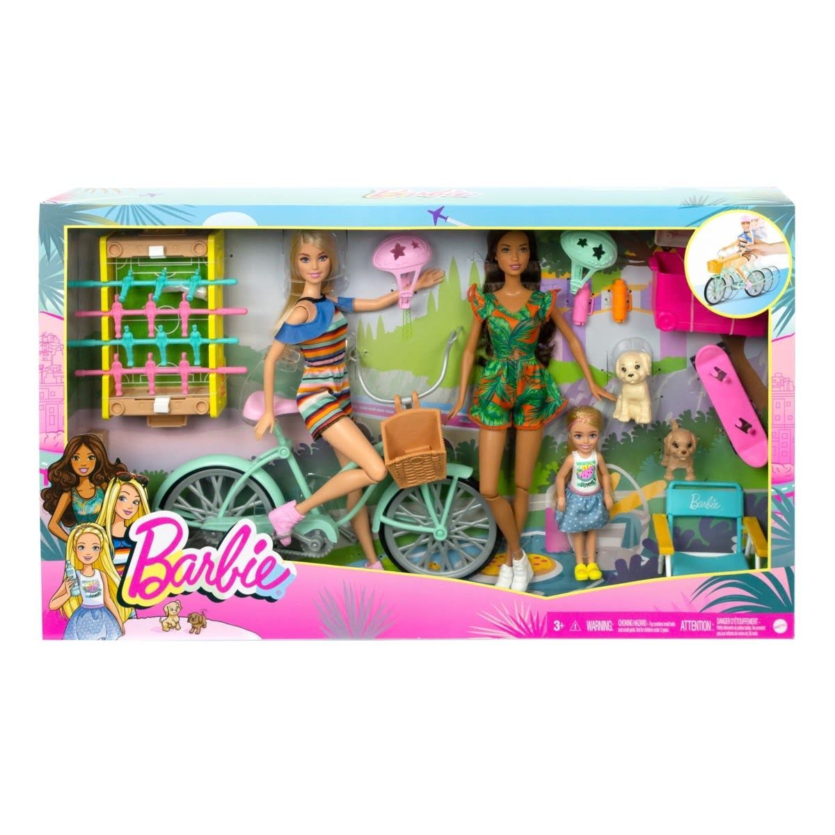 Barbie Holiday Fun Doll Set
