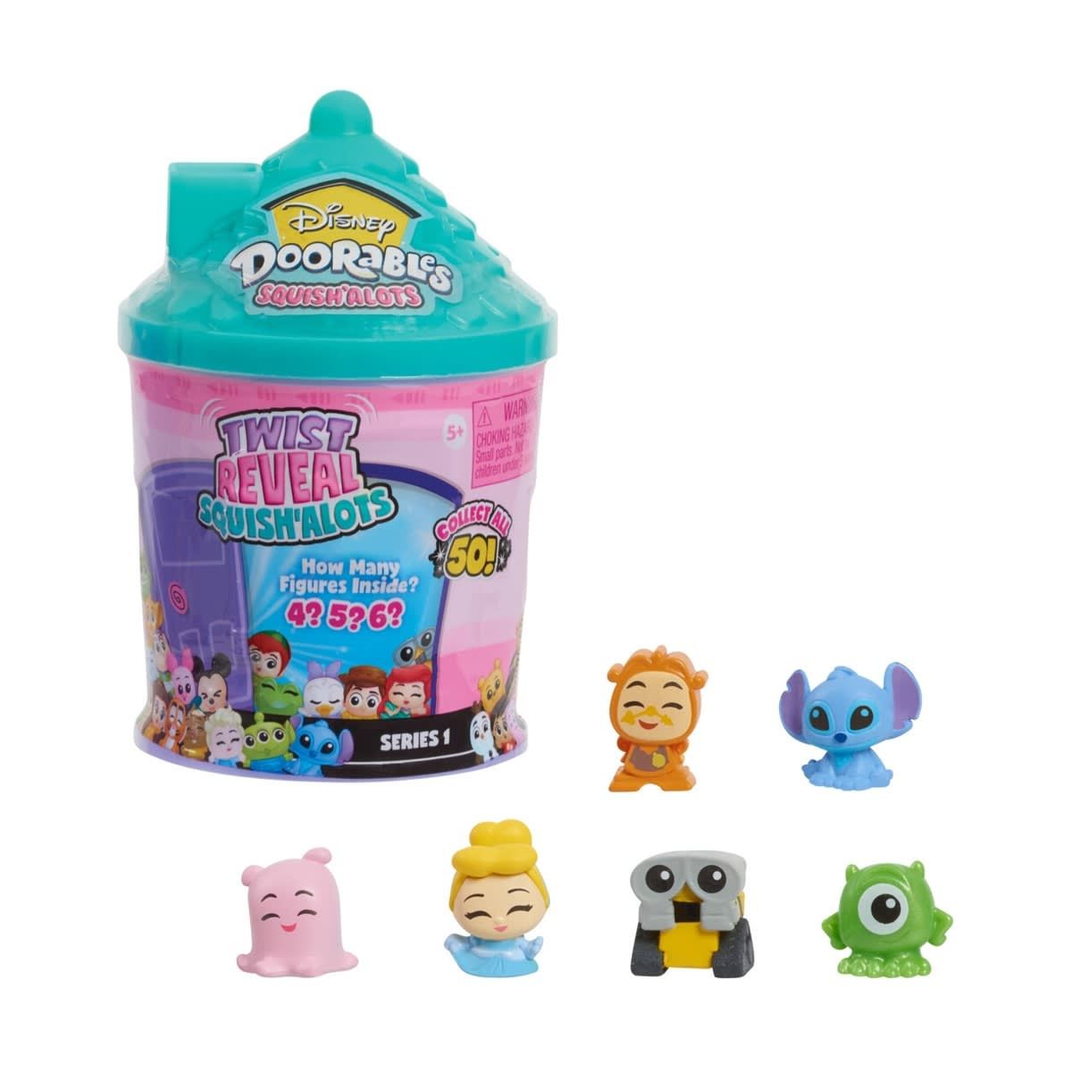 Disney Doorables Squish'Alots Series 1 Collectible Figures - Assorted