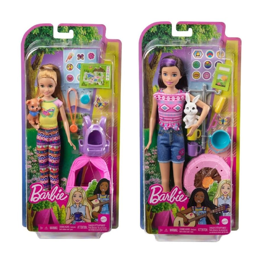 Barbie It Takes Two Camping Doll Set - Assorted