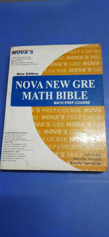 Preparation books for GRE