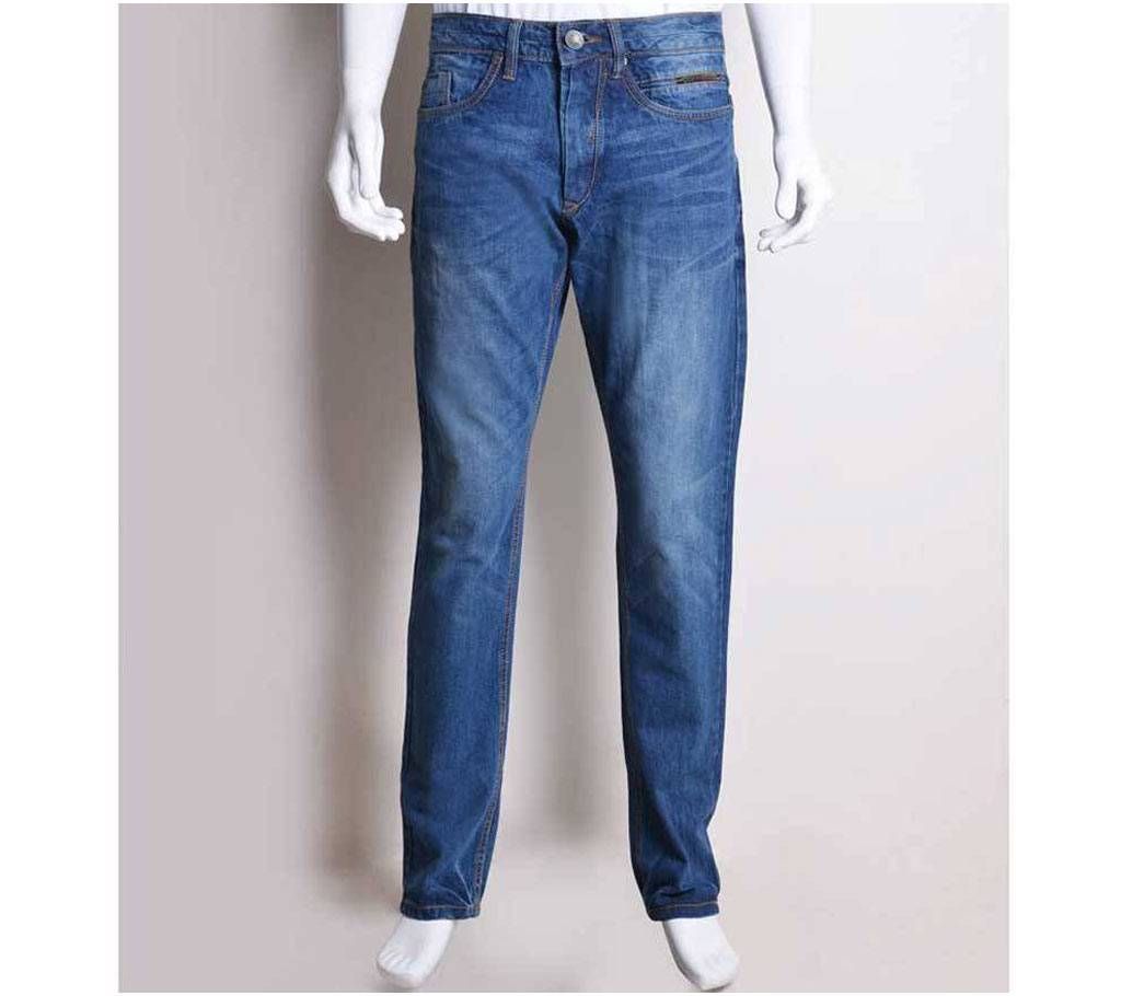 Denim semi narrow fit jeans pant 