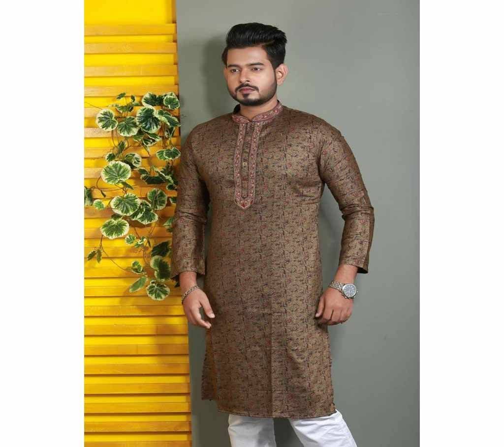 Eid Collection Semi Long Cotton Panjabi