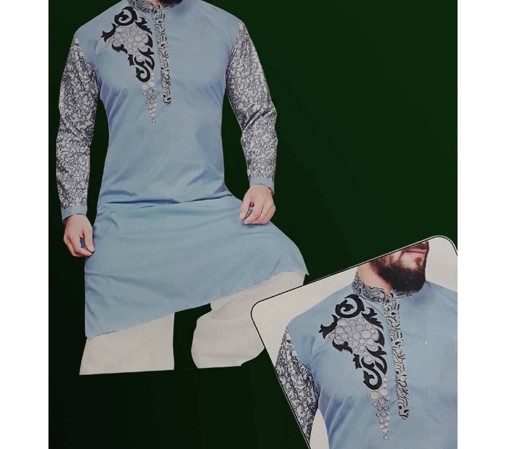 Eid Collection - Menz Slim Fit Semi Long Punjabi 100202