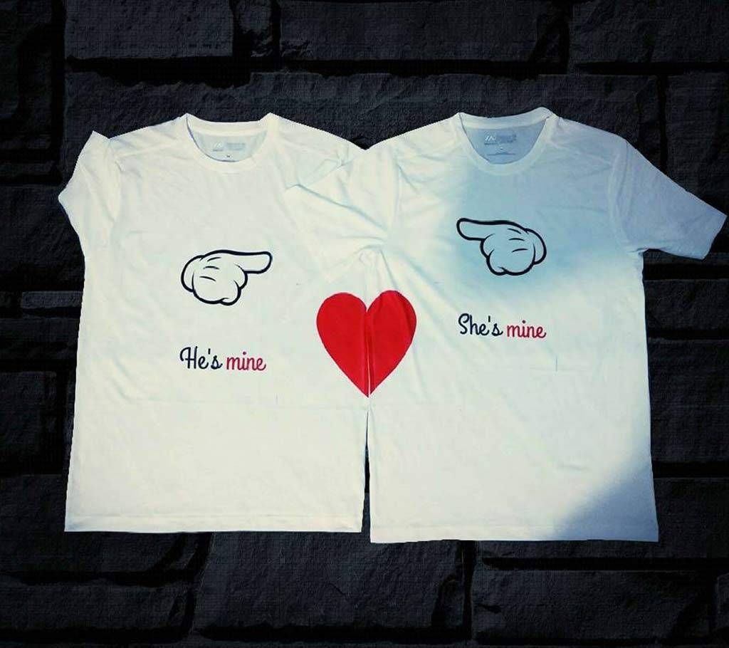Couple Round Neck T-Shirt
