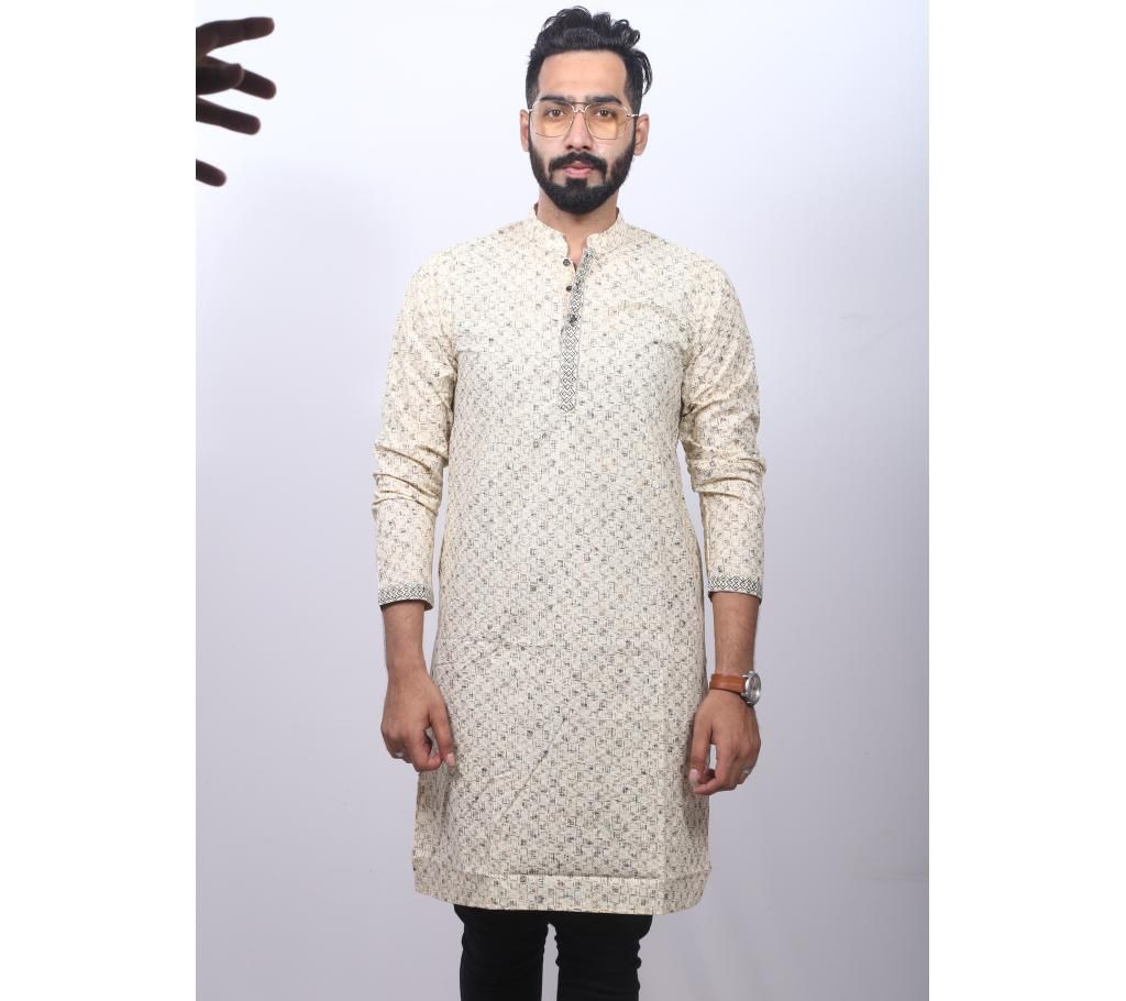 Check Panjabi for men