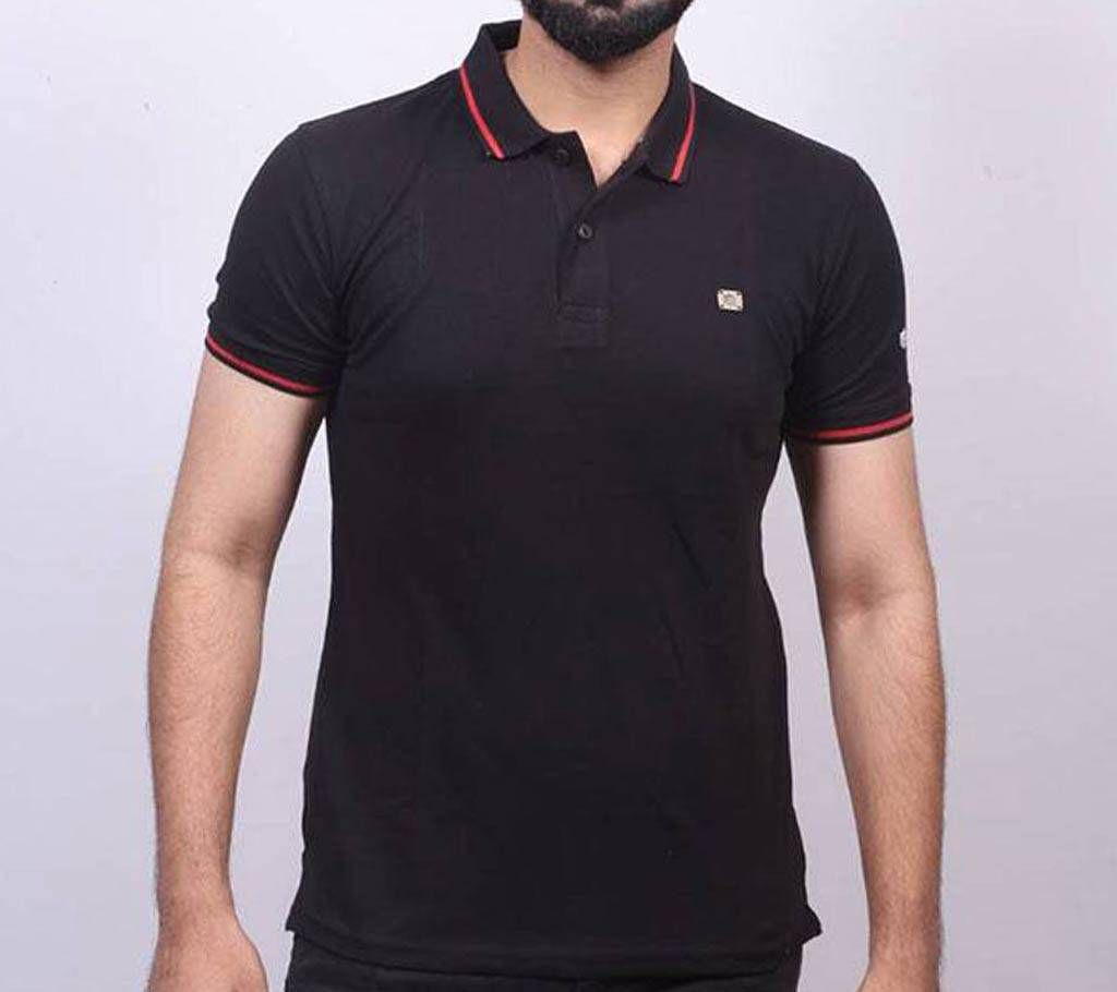 Gents half sleeve cotton polo shirt 