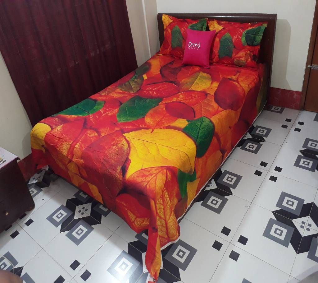 Pakiza Luxury panel bed sheet set- 3 pieces