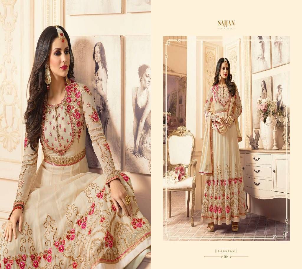 Indian Unstitched Saajan Anarkoli Dress (Copy)