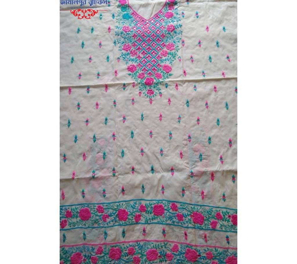 Unstitched Handicraft One Piece Dollar Golap