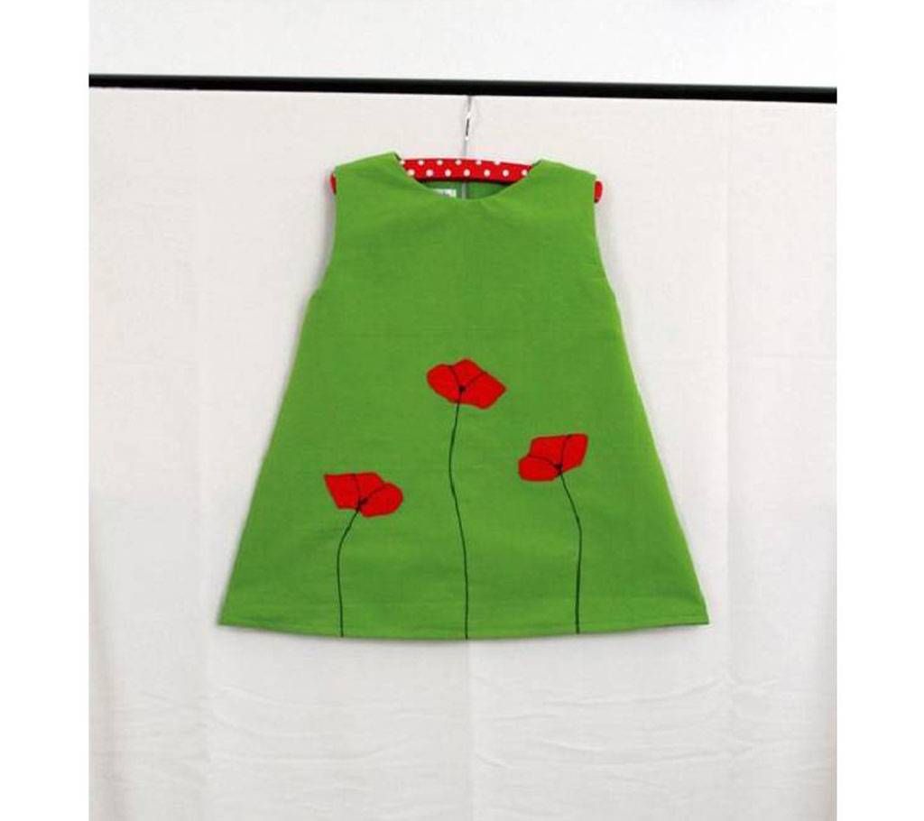 Cotton Dress for Baby Girls - 0 to 2 years