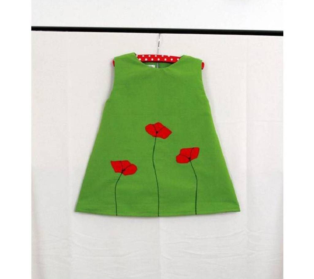 Cotton Dress for Baby Girls - 3 to 5 years