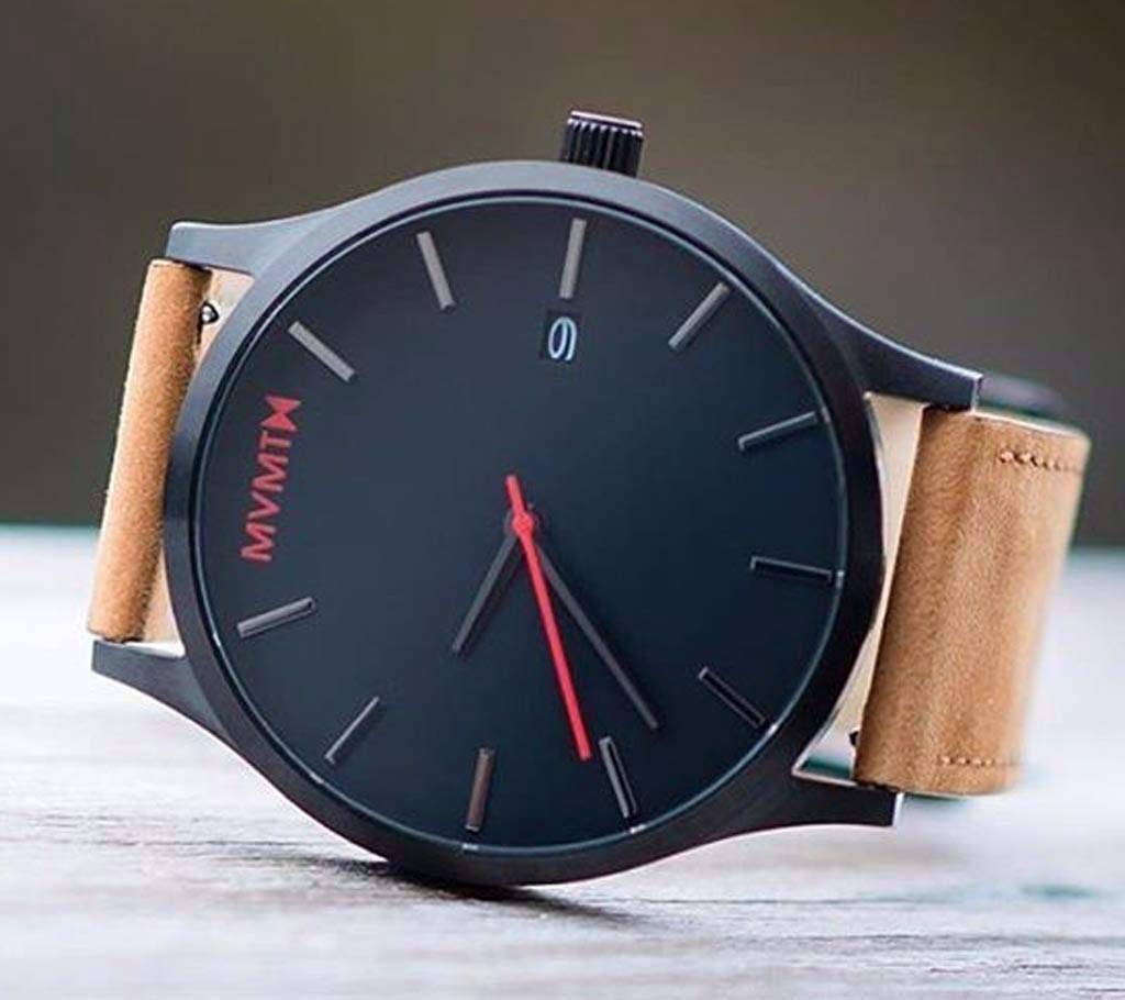 MVMT black dial gents wrist watch-copy 